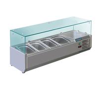 Polar G-Series Countertop Prep Fridge 3x 1/3GN & 1x 1/2GN - GD875