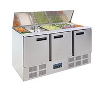 Polar G-Series Saladette Counter Fridge, Stainless Steel, 368 Litre