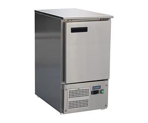 Polar G-Series Single Door Saladette Counter Fridge in Stainless Steel - Powerful Fan Assisted Cooling - Long Lasting and Hard Working - 88L