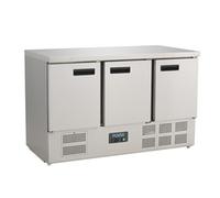 Polar G-Series Triple Door Counter Fridge 368Ltr