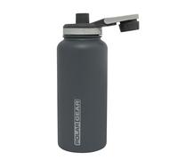 Polar Gear 1L Insulated Water Bottle - Double Wall Vacuum + Dust Cover Cap