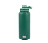 Polar Gear 1L Insulated Water Bottle - Double Wall Vacuum + Dust Cover Cap