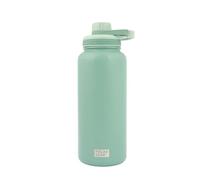Polar Gear 1L Insulated Water Bottle - Double Wall Vacuum + Dust Cover Cap