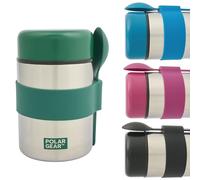 Polar Gear 400ml Insulated Food Flask For Hot Food & Soup Flask + Spoon
