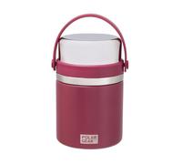 Polar Gear 600ml Hot Food Flask & Foldable Spoon - Vacuum Insulated Double Wall Stainless Steel Thermos Soup Flask Jars Leakproof and BPA Free - Lunch