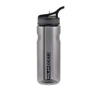 Polar Gear 650ml Aqua Grip Water Bottle with Straw - Drinking Bottle, Black
