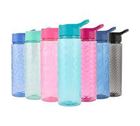 Polar Gear 700ml Ecozen Water Bottle with Fun Textured Designs - Flip-Up Lid, Leak & Spill-Proof, BPA-Free, Easy to Clean
