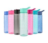 Polar Gear 700ml Ecozen Water Bottle with Fun Textured Designs - Flip-Up Lid, Leak & Spill-Proof, BPA-Free, Easy to Clean