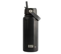 Polar Gear 740ml Insulated Water Bottle with Straw Double Wall - Black