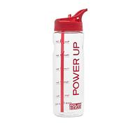 Polar Gear 750ml Tracker Water Bottle With Straw - BPA-Free & Reusable With Time Markings - Perfect for Running Gym, Cycling & Work
