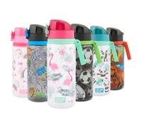 Polar Gear Aqua Flip 650ml Kids Water Bottles with Straw Soft Spout BPAFr