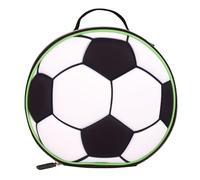 Polar Gear Football Insulated Lunch Bag with Sensory Squishy Front & Easy-Clean Antibacterial Lining - Back to School Supplies