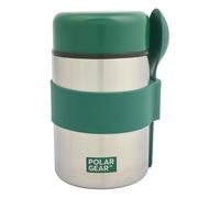 Polar Gear Insulated Food Flask ? Triple Layer Stainless Steel Soup & Food Container With Spoon ? Keep Meals & Drinks Hot for 6 Hours & Cold for 6