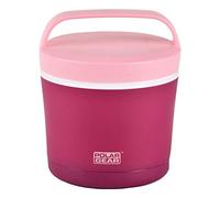 Polar Gear Insulated Microwave Bowl - Double Layer Soup & Food Container with Spoon & Fork - for Work, School & Travelling - Berry,500ml,Purple