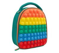 Polar Gear Insulated Sensory Popit Lunch Bag, Handle - 600D Polyester Reusable Food & Drink Thermal Cool Bag for School Nursery Snacks Picnic