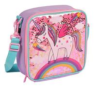 Polar Gear Unicorn Rainbow Lunch Bag, 600D polyester with PEVA lining, Multi, one size