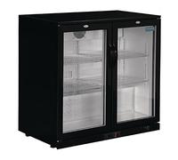 Polar GL002 G-Series 230W Double Hinged-Door Commercial Beer Fridge Back Bar Cooler 208 Litre / R600a | Capacity 180 x 330ml Bottles