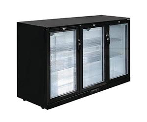 Polar GL014 Reduced Height Triple Hinged Door Bottle Cooler, 320L, 320 L