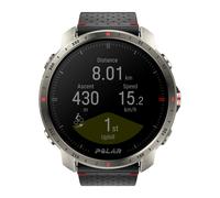 Polar - GPS Watch - Grit X Pro Titan in Titanium - Black Black one size