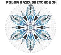 Polar Grid Sketchbook | Circular (Polar Coordinates) Graph Paper Notebook with 5 Degree Angles | 120 pages, 8.5" x 8.5"