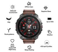 Polar Grit X2 Pro Titan Watch S-L Leather / Bronze
