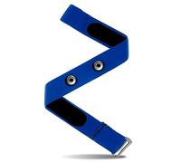 Polar H10 H9 H7 Replacement Chest Strap, Adjustable, Blue, Silicone + Fiber, Classic Style, Compatible with Polar Heart Rate Sensor