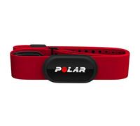 Polar H10 Heart Rate Monitor - ANT Plus, Bluetooth - Waterproof HR Sensor with Chest Strap - Built-in memory, Software updates (H10, M-XXL,Red)