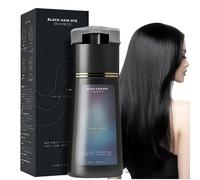 Polar Ha/ir Dye Shampoo,Hair D/ye Shampoo,Instant Hai/r Dy/es Shampo/o,H/air Color Shamp/oo 3 In 1,Natural Plant Ha/ir D/ye Sha/mpoo,Colour Sh/ampoos Cover Grey Hairs#Black