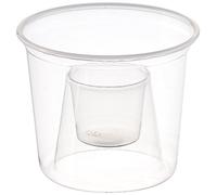 Polar Ice 50 Count Disposable Plastic Power Bomber Shot Cups or Jager Bomb Glasses