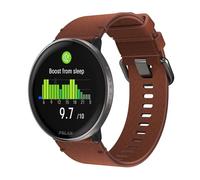Polar - Sport Watches - Ignite 3 TI Leather Bronze , in Titanium - Brown Brown