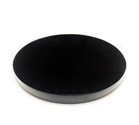 Polar Jade Black Obsidian Scrying Mirror 95 mm / 3.7” Diameter