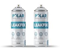 Polar Leak Fix Waterproof Sealant Spray, 2 x 400ml, Clear