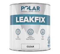 Polar Leak Seal Clear Paint - 500ml - Instant Waterproof Roof Sealant - Ideal for Leaks, Cracks & Roof Repair - Concrete, Brick, Metal, Drainpipes & Gutters - Easy to Apply