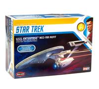 Polar Lights Star Trek U.S.s. Enterprise Refit Wrath of Khan Edition 2T 1:1000