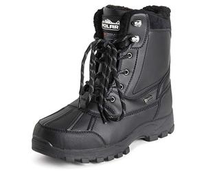 Polar Mens Thinsulate Fully Lined Waterproof Deep Tread Durable Rubber Shell Thermal Winter Rain Snow Boots