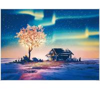 Polar night lights 1,000-Piece Adult Jigsaw Puzzles | Challenging puzzle for adults and family entertainment