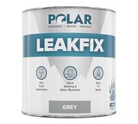 Polar Premium Grey Instant Waterproof Roof Sealant Paint for Leaks 500ml, Roof Sealing Repair Coating Paint for All Roof Types and Gutters with Reinforced Fibres Emergency Roof Repair Seal