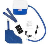 Polar Products Active Ice 3.0 Cold Therapy Ice Machine System with Programmable Timer, Foot Therapy Compression Pad, 9 Liter Lightweight Cooler