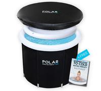 Polar Recovery Tub / Portable Ice Bath For Cold Water Therapy Training / An Ice Bathtub For Athletes - Black
