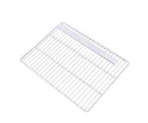 Polar Shelf and Label Support for CD984, Steel & PVC, AD906, White