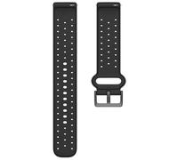 Polar Silicone Strap 20 Mm S-L Black / Grey