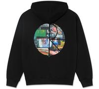 Polar Skate Co Dave Fill Logo Ourselves Collage Hoodie | Black, Large