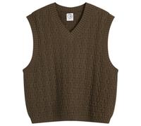Polar Skate Co. Men's Alex Knitted Vest Brown