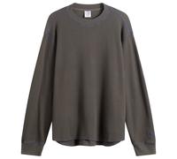 Polar Skate Co. Men's Dylan Waffle Long Sleeve T-Shirt Dirty Black/Blue