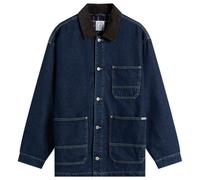 Polar Skate Co. Men's Flannel Lined Ezra Jacket Indigo Large