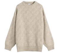 Polar Skate Co. Men's George P Pattern Knit Jumper Sand