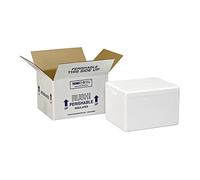 Polar Tech 245C Thermo Chill Insulated Carton with Foam Shipper, Medium, 17" Length x 10" Width x 8-1/4" Depth