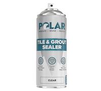 Polar Tile & Grout Sealer Spray - Tile Waterproofing - Clear - 400ml | Clear Waterproof Tile and Grout Sealer Spray - For Bathroom, Shower & Kitchen Tiles, Stone Masonry - Interior & Exterior