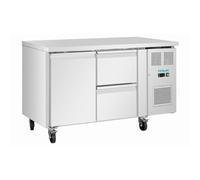 Polar U-Series 1 Door & 2 Drawer Stainless Steel Counter Fridge UA108