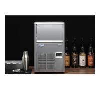 Polar U-Series Commercial Cube Ice Maker Machine 21kg - Stainless Steel, Gravity Drain Freestanding Ice Machine UA026
